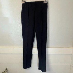 Lilly Pulitzer Travel Pants Women's‎ XS Pleated Black Elastic Waist Stretch